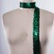 1 Yard 1.5" Emerald Green Stretch Sequin Ribbon Trim Ideal for costumes and accessories